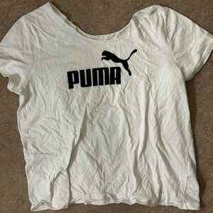 Puma Off-Shoulder Cut Tee